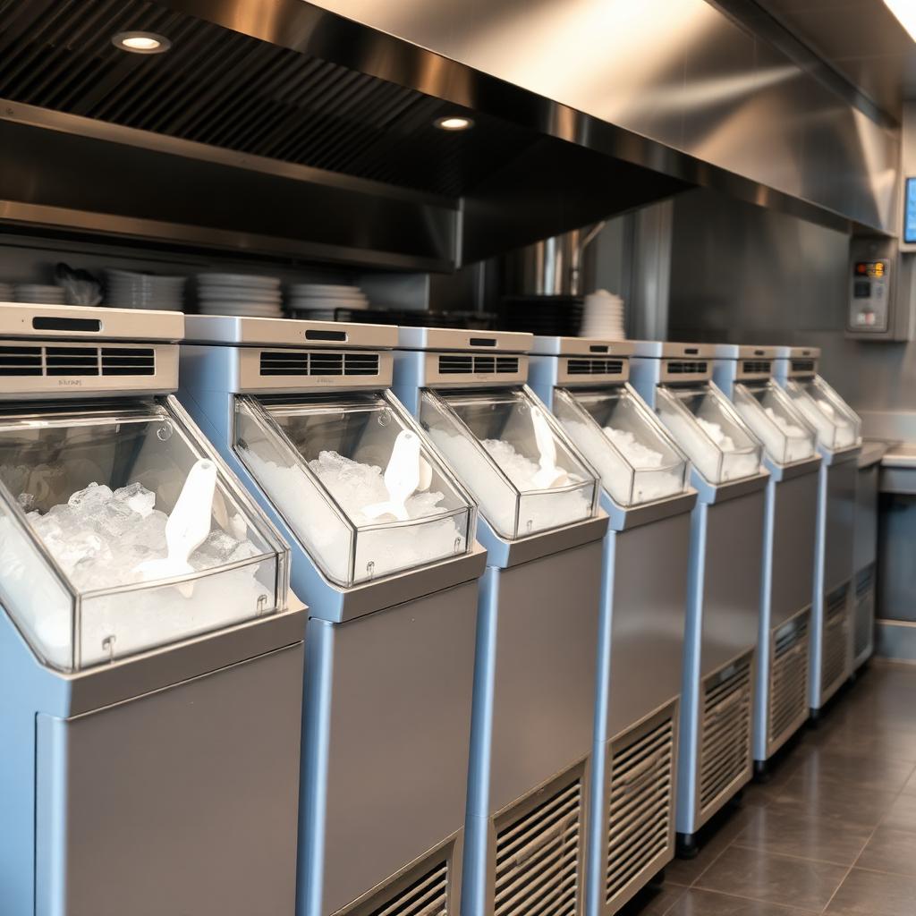 Commercial ice machines